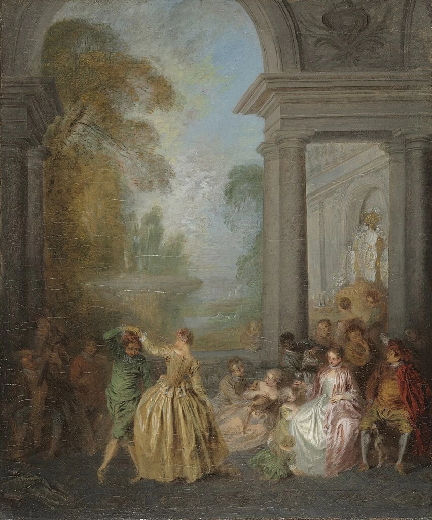 Ballerini in un parco - Cleveland Museum of Art